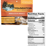 FOUNDATION Outdoors Freeze Dried Breakfasts