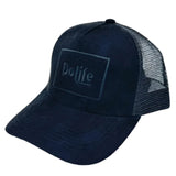 Ballcap - DoLife Attached Suede Trucker - Curved Bill