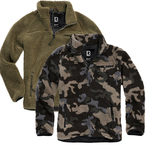 Brandit Fleece Quarter Zip Jacket (5022)