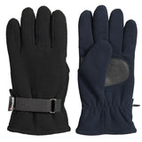 Gloves - Broner Waterproof Fleece Gloves - Black & Navy (13-02)