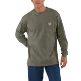 T-Shirt - Carhartt Long Sleeve Workwear Pocket (K126)