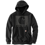 Sweatshirt - Carhartt Men's Rain Defender Loose Fit Midweight C Graphic Logo (105940)