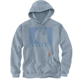 Sweatshirt - Carhartt Men's Rain Defender Loose Fit Midweight C Graphic Logo (105940)