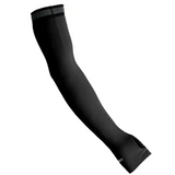 Black arm sleeve on a white background