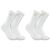 Carhartt Socks - Men's Force Midweight Crew - 2 Pack (SC2252M)