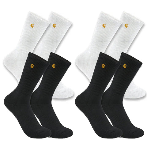 Carhartt Socks - Men's Force Midweight Crew - 2 Pack (SC2252M)