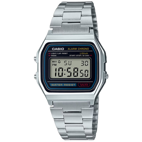 Casio Vintage Chrono SS A-158WA-1 Watch
