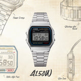 Casio Vintage Chrono SS A-158WA-1 Watch