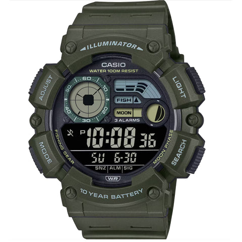 Casio Digital WS1500H-3BVCF Watch