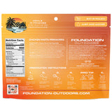 FOUNDATION Outdoors Freeze Dried Dinners