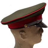 Vintage Chinese ARMY PLA Type 87 Officer Visor Hat (7885)