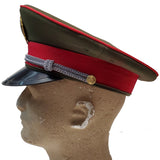 Vintage Chinese ARMY PLA Type 87 Officer Visor Hat (7885)