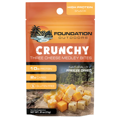 Crunchy Three Cheese Medley Bites