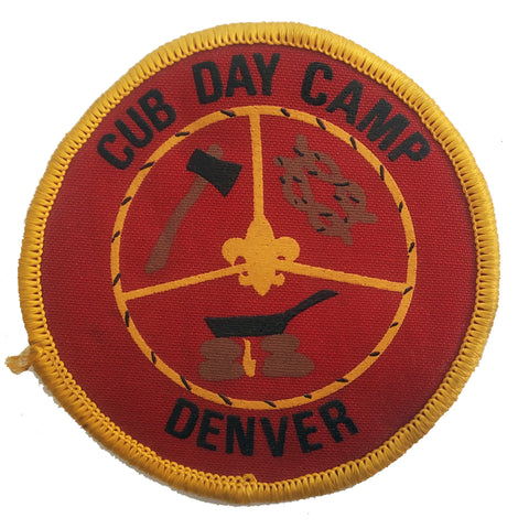 Patch - Cub Day Camp - Denver - Sew On (7750)