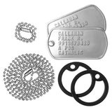 Personalized US Military Regulation ID TagsDog Tags & Accessories