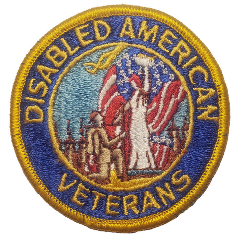 Patch - Disabled America Veterans - Sew On (7966)