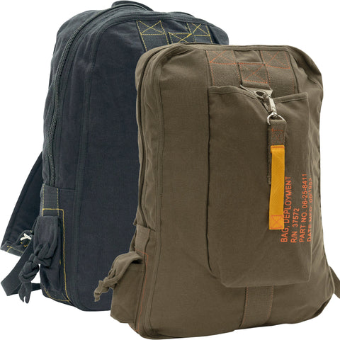Duffle - Vintage Canvas Flight Bag (9765)