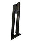 A black ammo magazine