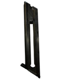 A black  ammo magazine,