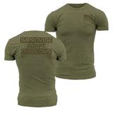 T-Shirt - "Improvise Adapt Overcome T-Shirt - Military Green"  (GS5248)