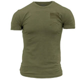 T-Shirt - "Improvise Adapt Overcome T-Shirt - Military Green"  (GS5248)