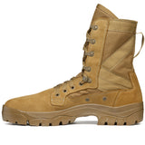 Tan tactical boot 