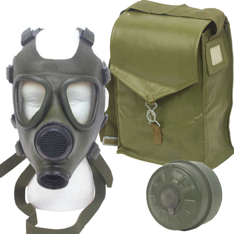 Gas Mask - Romanian M74 Gas Mask in Bag w/Filter