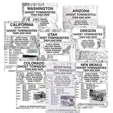 Ghost Towns/Sites Then & Now