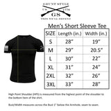 T-Shirt - "Patriot Ink T-Shirt - Black"  (GS5793)