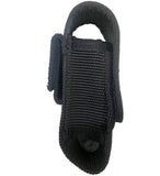 Black tactical clip on a white background