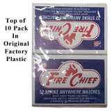 Matches - Vintage Fire Chief Strike Anywhere Survival (HWS-FC-10)