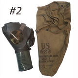 Gas Mask - WW2 US M1A2-1-1 Non-Combatant w/Pouch