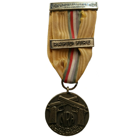 SALE Vintage N.R.A. WA State Regional Rapid Fire Match 1934 Medal
