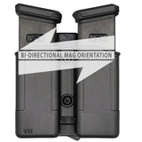 Hero's Pride Edge Universal Rotating Polymer Double Pistol Magazine Pouch (1937)