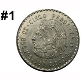 FAKE 1947 Mexican 5 Pesos (Cuauhtemoc) (128-2)