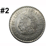 FAKE 1947 Mexican 5 Pesos (Cuauhtemoc) (128-2)