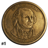 2007-D & P President 1797-1801 John Adams $1 Coin (7911)