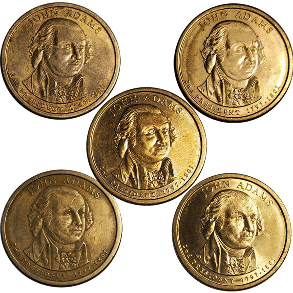 2007-D & P President 1797-1801 John Adams $1 Coin (7911) – Hahn's