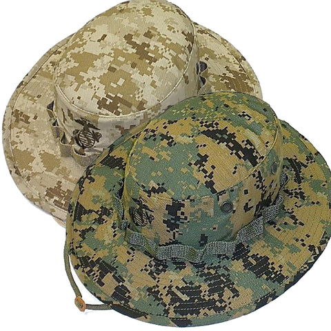 Jungle Hat  - Government - USMC w/EGA Insignia Digital Camo