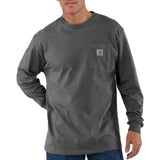 T-Shirt - Carhartt Long Sleeve Workwear Pocket (K126)