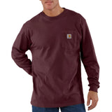 T-Shirt - Carhartt Long Sleeve Workwear Pocket (K126)