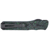 Knife -  CRKT Twist Tighe Compact AUTO - Green (A1100)