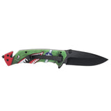Knife - Smith & Wesson Americas Heroes Linerlock Knife Synthetic Handles (1208872)