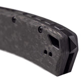 TEKTO A3 Delta Forged Carbon Folding AUTO Knife
