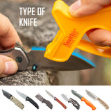 Knife Sharpener - 10-Sec Knife & Scissor Sharpener (JIFF-S)