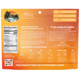 FOUNDATION Outdoors Freeze Dried Dinners