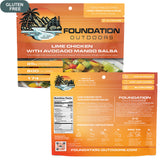 FOUNDATION Outdoors Freeze Dried Dinners