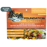 FOUNDATION Outdoors Freeze Dried Dinners