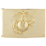 USMC DRESS 2in X 3in Marine Corps Emblem Belt Buckle with Globe (LCPL & SGT)