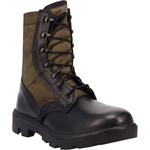 McRae 7289 Generation 2 Hot Weather BLK Full Grain Leather/OD Cotton Duck Tropical Boot